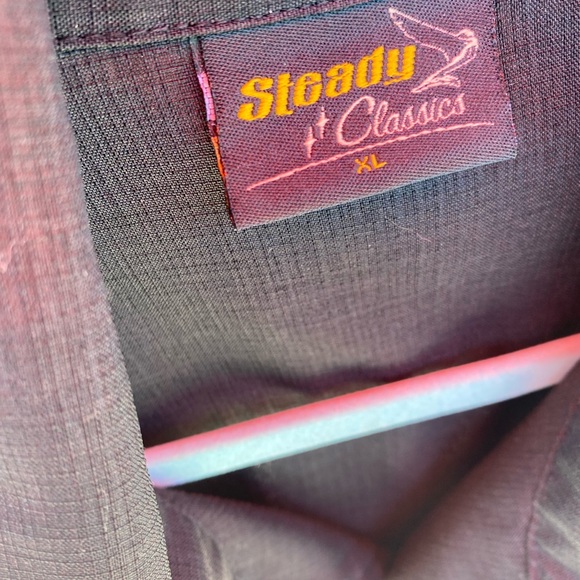 Steady Men Bowling Shirt with Single Panel - Picture 5 of 7